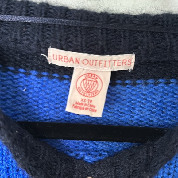 Urban Outfitters UO Bobby Boyfriend Striped Sweater Rainbow Multi - Picture 4 of 7